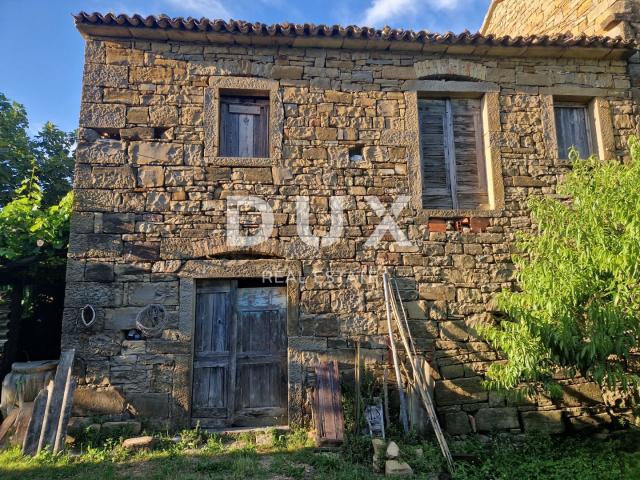 ISTRIA, LIVADE (surroundings) - Stone antiquities with a panoramic view