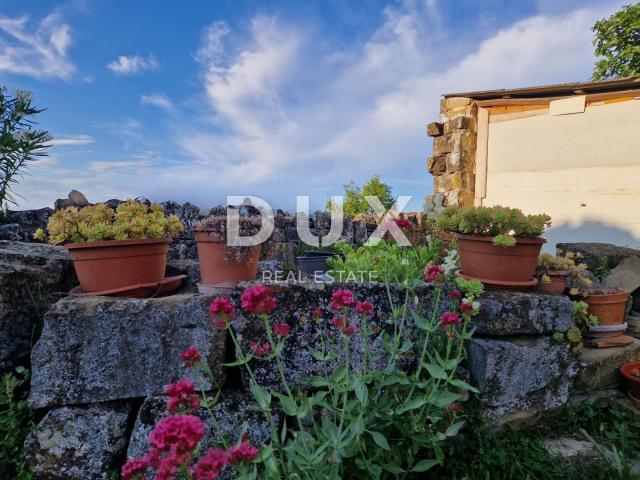 ISTRIA, LIVADE (surroundings) - Stone antiquities with a panoramic view