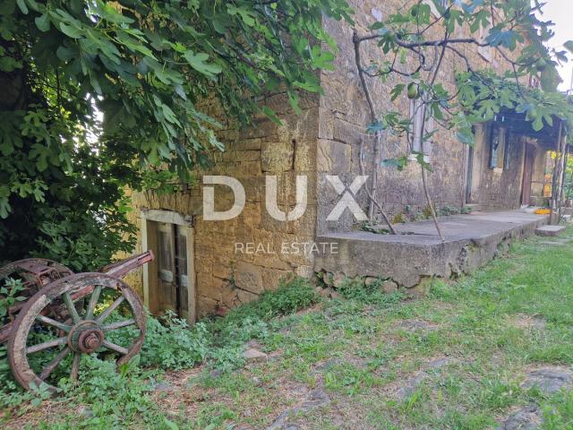 ISTRIA, LIVADE (surroundings) - Stone antiquities with a panoramic view