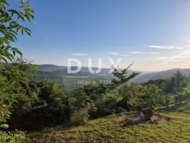 ISTRIA, LIVADE (surroundings) - Stone antiquities with a panoramic view