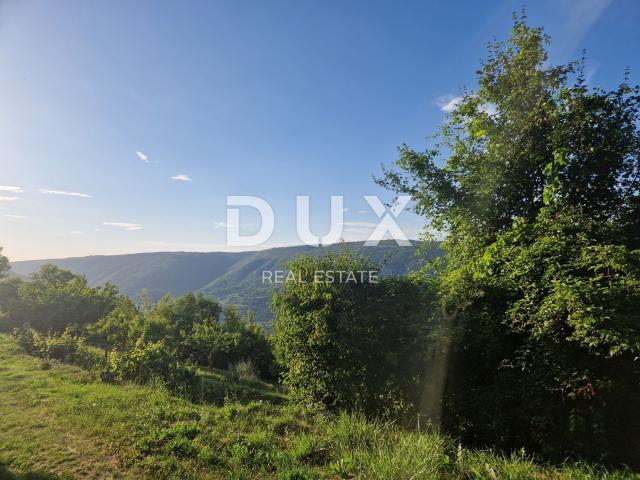 ISTRIA, LIVADE (surroundings) - Stone antiquities with a panoramic view