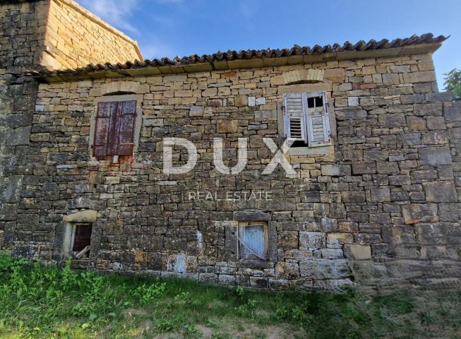 ISTRIA, LIVADE (surroundings) - Stone antiquities with a panoramic view