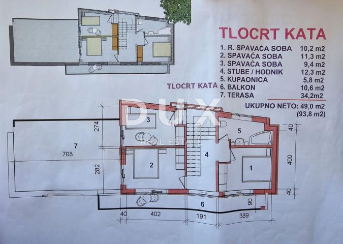 ISTRA, MARČANA - Novogradnja s pogledom na more