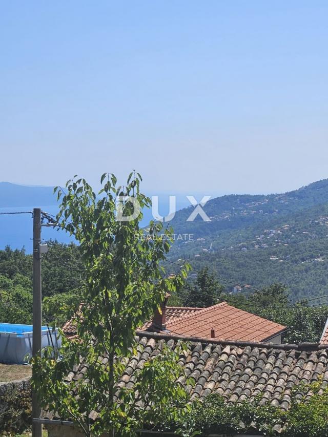 OPATIJA, VEPRINAC - building plot 1200m2 with sea view for family house/ villa/ apartments/ house fo