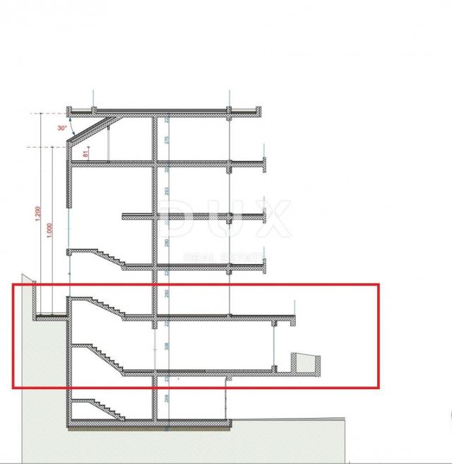 OPATIJA, CENTAR - stan prizemlje 58m2 s pogledom na more- K1 