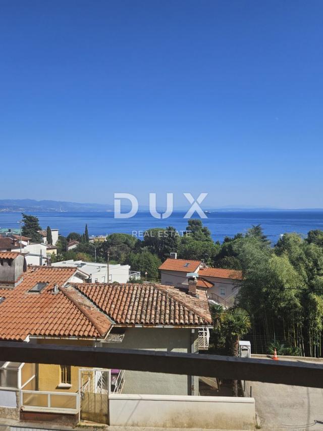 OPATIJA, CENTAR - stan prizemlje 58m2 s pogledom na more- K1 