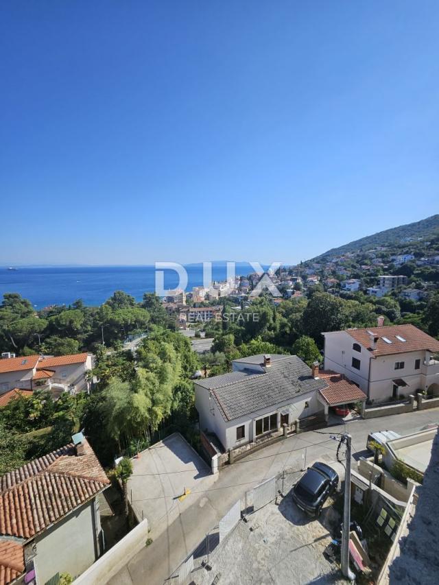 OPATIJA, CENTER - high ground floor apartment 185m2 with panoramic sea view S1