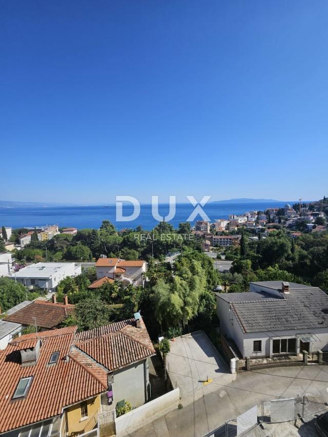 OPATIJA, CENTER - high ground floor apartment 185m2 with panoramic sea view S1