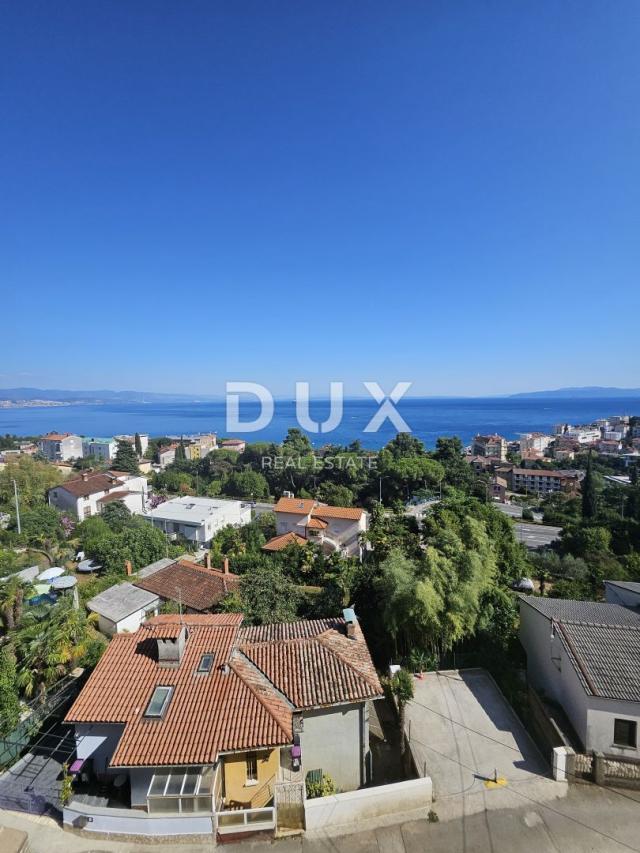 OPATIJA, CENTER - high ground floor apartment 185m2 with panoramic sea view S1