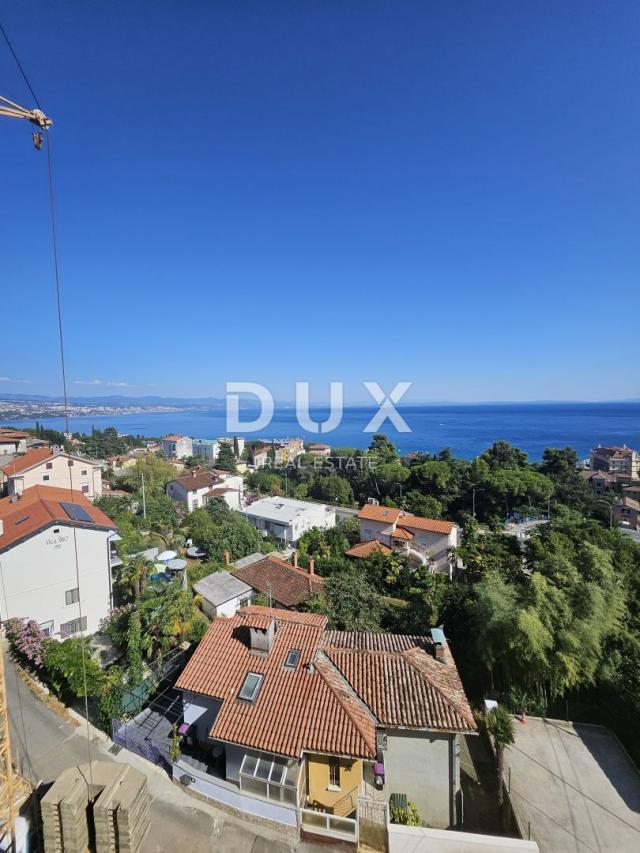 OPATIJA, CENTER - high ground floor apartment 185m2 with panoramic sea view S1