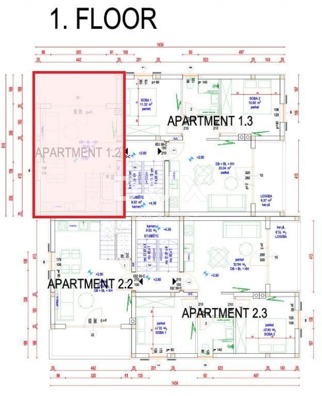 MALI LOŠINJ, NEREZINE - Prekrasan dvoetažni apartman, 80m od uvale!