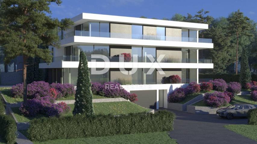 OPATIJA, LOVRAN, IKA- građevinsko zemljište 750m2 s pogledom na more