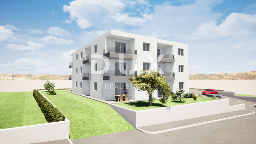 ISTRIA, UMAG - Apartment with a garden in a new building 200m from the sea