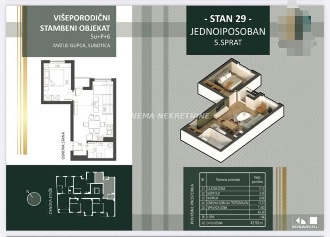 NOVOGRADNJA CENTAR SUBOTICE!