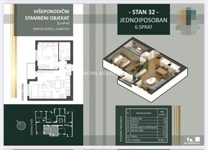 NOVOGRADNJA CENTAR SUBOTICE!