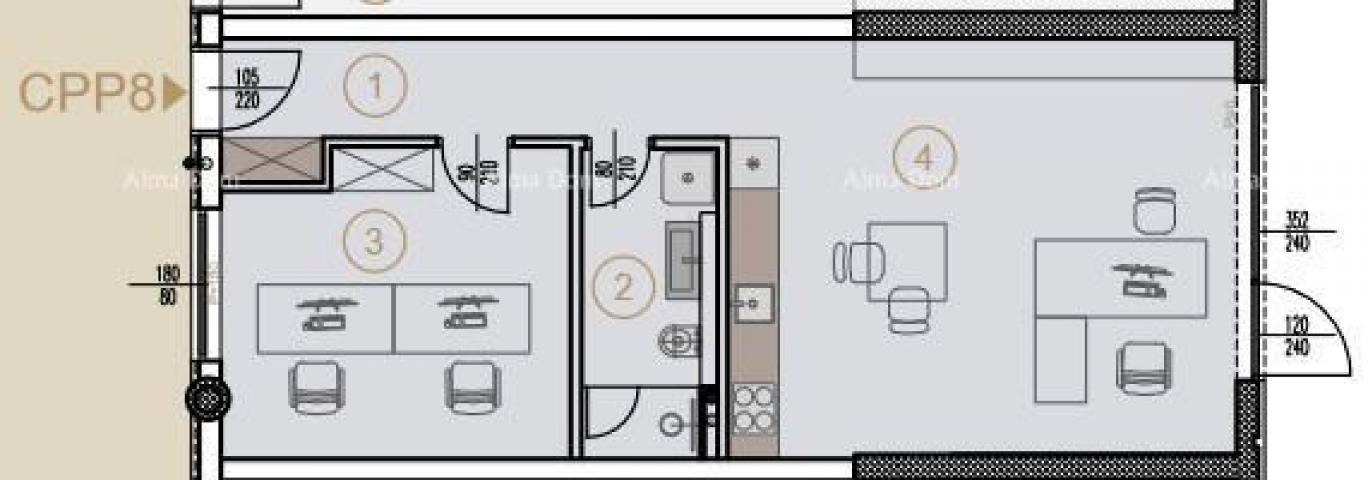 Business premise Residential-Commercial Building – Commercial Space CPP8