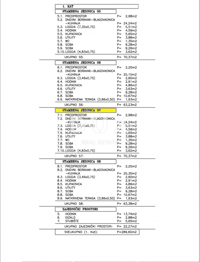 ISTRA, TAR - Dvosobni stan 70, 37m2, novogradnja, 1. KAT