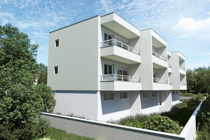 Zadar, Žmirići, jednosoban stan u novogradnji, NKP 38, 96 m2