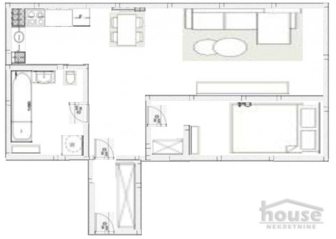 Stan NOVI SAD, NOVA DETELINARA, kv: 32, € 78280, ID: 1062063