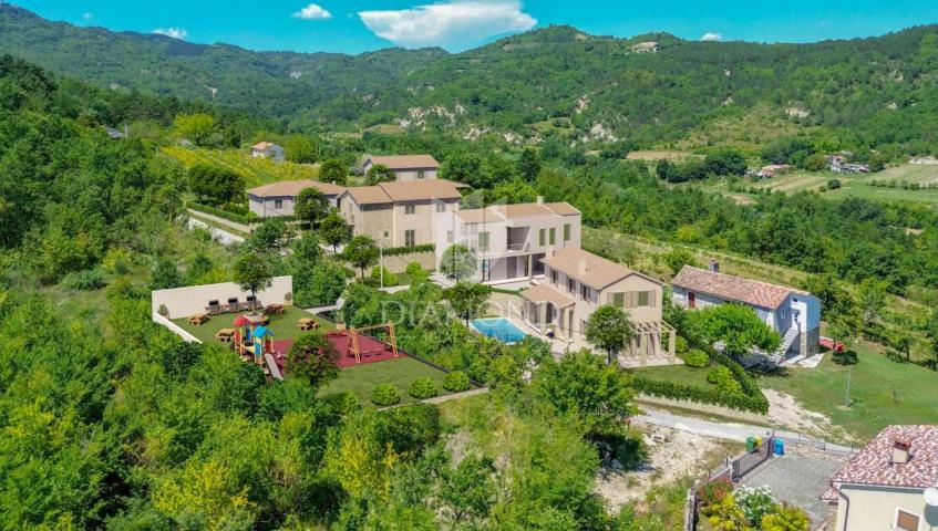 Central Istria, newly built house with swimming pool