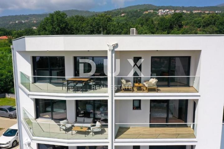 OPATIJA, IKA - last apartment in new building 99m2 + roof terrace 66m2, panoramic sea view