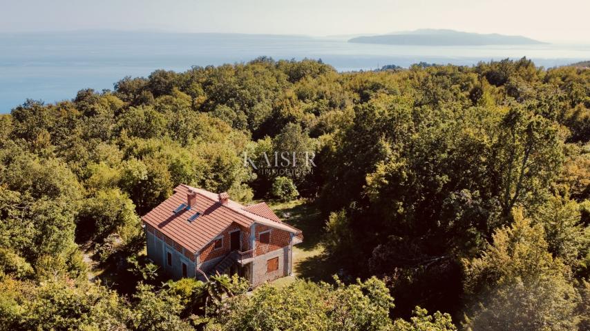 Veprinac – Einfamilienhaus mit großem Grundstück inmitten der Natur