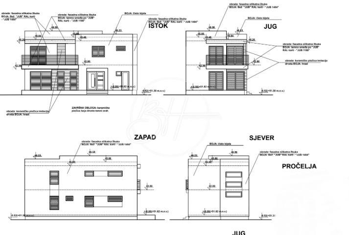 Pula, građevinsko zemljište s projektom