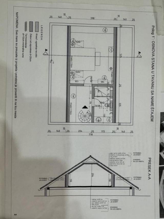 Odlična ponuda-duplex sa stvarima i parking mestom u Donjoj Vrežini ID#5330