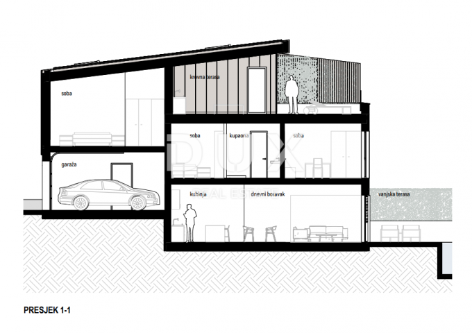 RIJEKA, KOSTRENA – exklusive Wohnung mit Pool – Neubau mit Panoramablick auf das Meer! GELEGENHEIT!