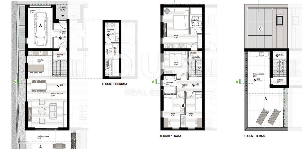 RIJEKA, KOSTRENA - exclusive apartment with jacuzzi - new building with panoramic sea view! OPPORTUN