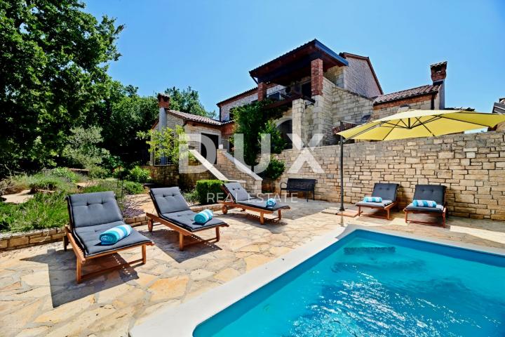 ISTRIA, BUJE - Rustic villa with a spacious garden