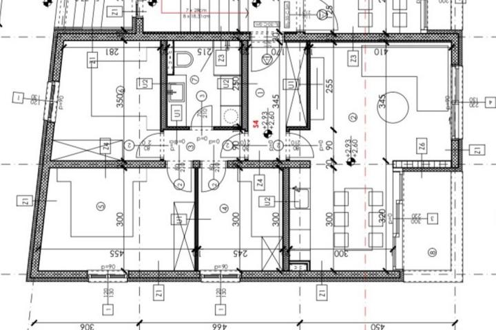 Kaštel Lukšić, trosoban stan na prvom katu neto korisne površine 69, 57 m2 – S4