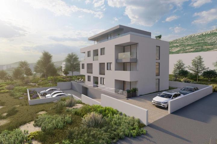 Kaštel Lukšić, trosoban stan u prizemlju neto korisne površine 67, 61 m2 – S1