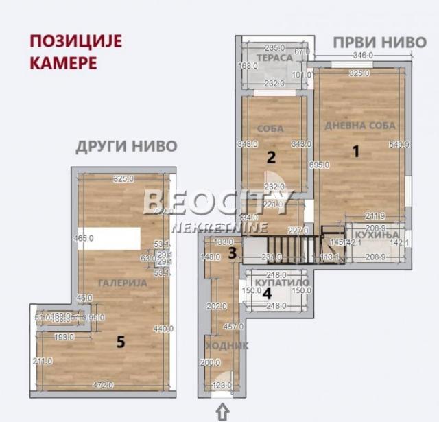 Zemun, Ugrinovačka, Rade Končara, 2. 0, 64m2, 155000EUR