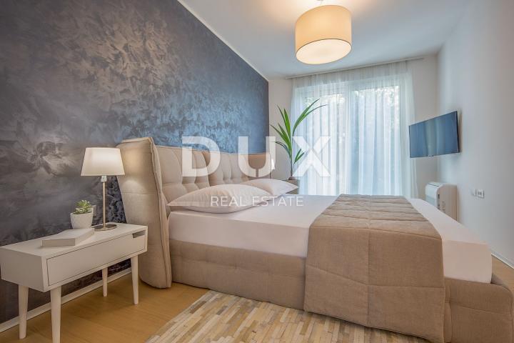 OPATIJA, CENTER - luxurious apartment in a new building with a pool, view, 150m from the sea