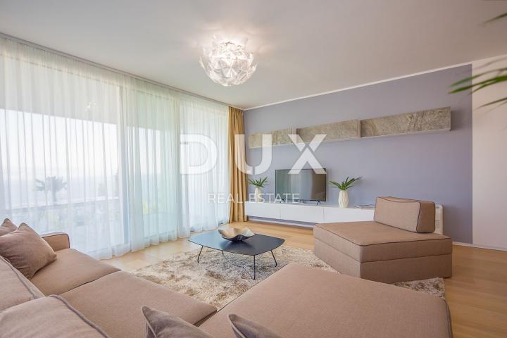 OPATIJA, CENTER - luxurious apartment in a new building with a pool, view, 150m from the sea