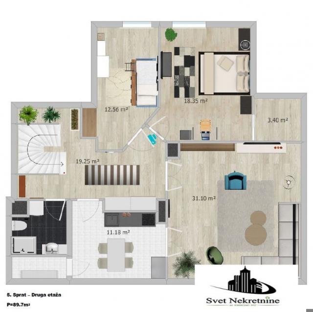 NOVI SAD - CENTAR - 108. 00 m2