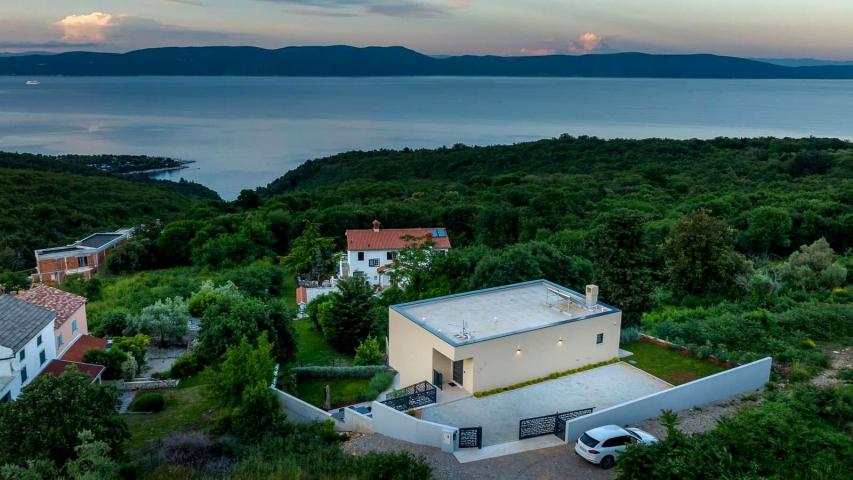 ISTRIEN, RABAC – Neubau mit Panoramablick auf das Meer