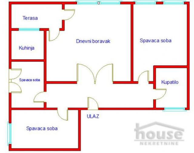 Stan NOVI SAD, TELEP, kv: 70, € 118500, ID: 1059392