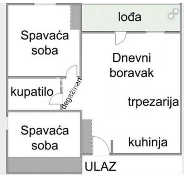 Autokomanda- luksuzna novogradnja, 2. 5, 55m2, povraćaj PDV-a ID#3054