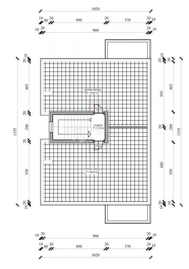 Flat Petrčane, Zadar - Okolica, 65m2