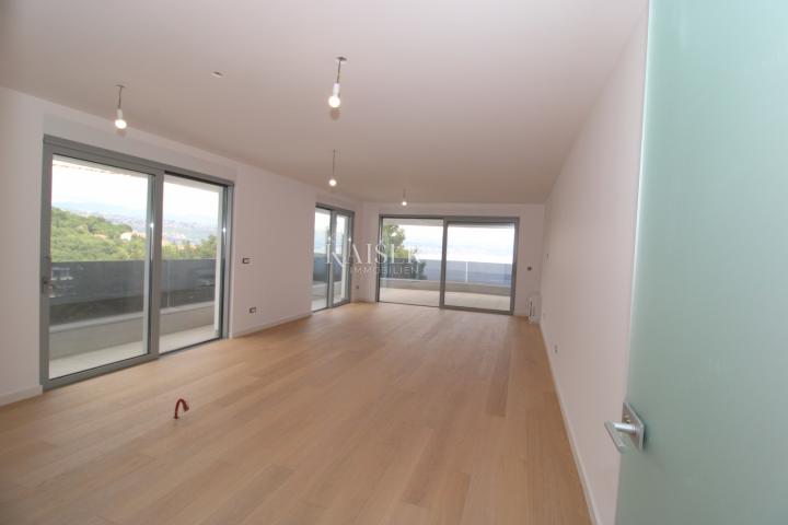 Opatija, newly built apartment on the first floor, 2 bedrooms and a bathroom with a sea view