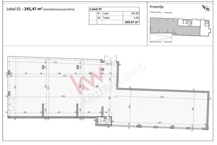 
				Avant Garden Inđija, poslovni prostor 2, 245+80m2
			