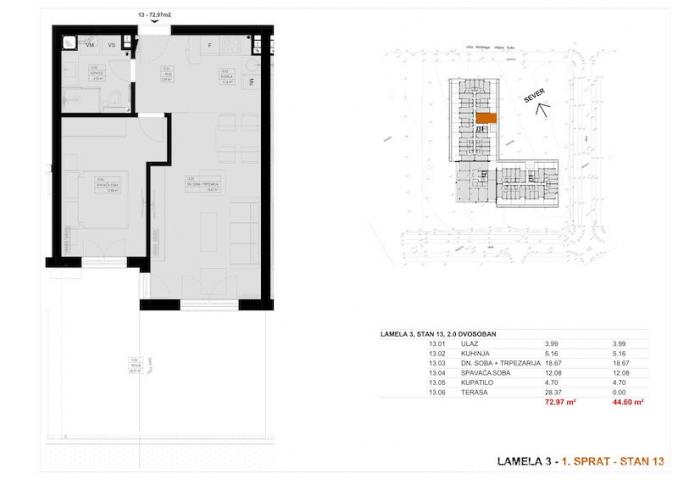 Prodaja, Stan, 65. 00m2 , Bubanj