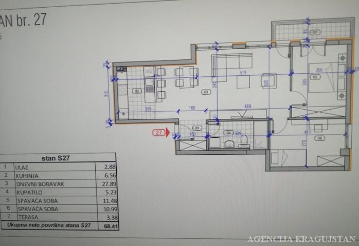 Prodaja, Stan, 68. 41m2 , Centar