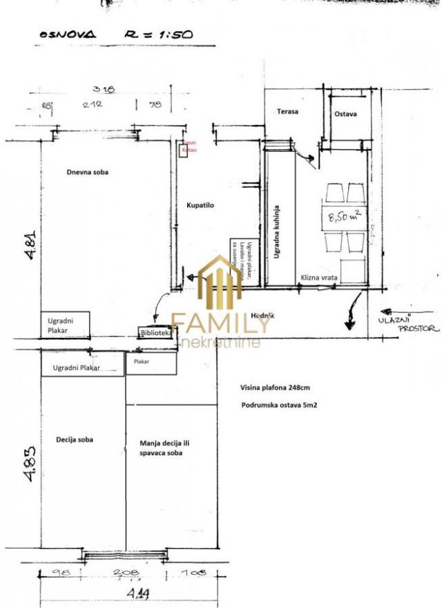 Pet friendly moderan trosoban stan za izdavanje - 63m2, Grbavica