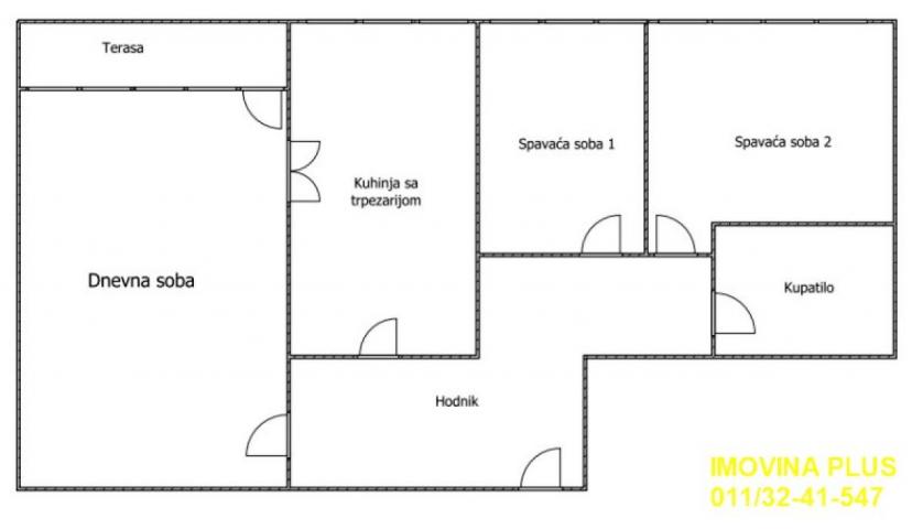 Medaković 2 - Radovana Simića Cige, 68m2