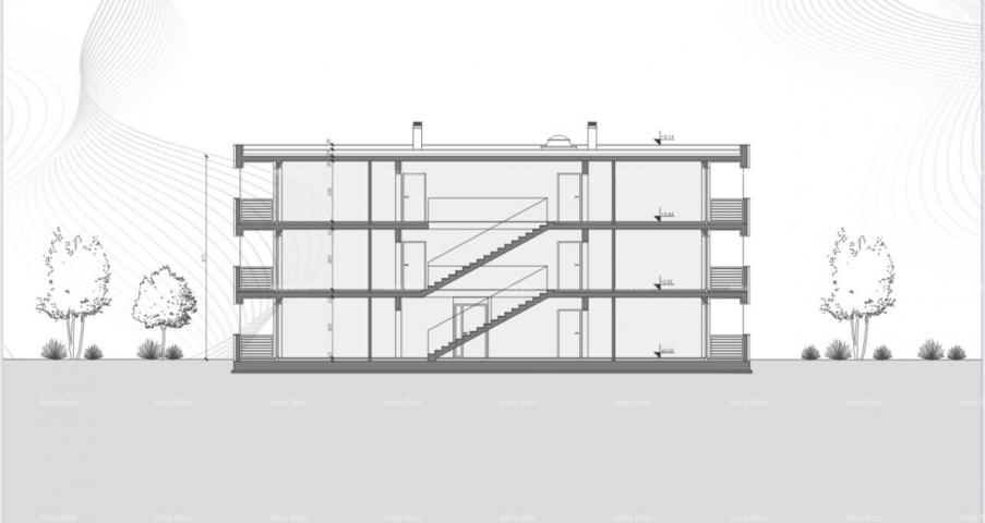 Wohnung Wohnungen zum Verkauf in einem neuen modernen Projekt, Pula, A8