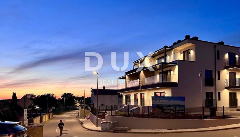 PULA, MEDULIN - larger apartment with a terrace overlooking the sea in a new building, 100m from the