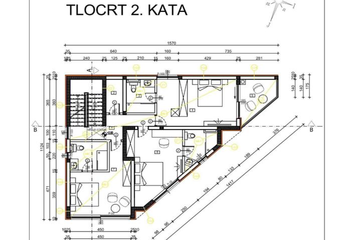 Hvar, Sv. Neđelja, atraktivno građevno zemljište površine 455 m2, udaljeno 75 m od mora. 